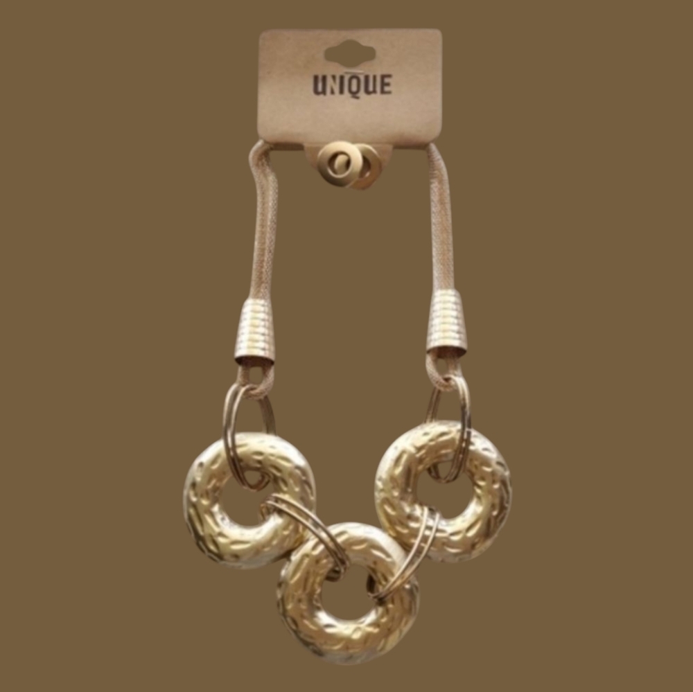 Unique Donut Necklace Set